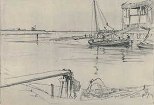 On the Bure, Great Yarmouth by Frank Short