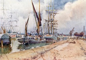 Ipswich Port by Frank Southgate