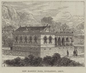 New Masonic Hall, Koolangsu, Amoy