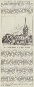 New Parish Church of St Mary, Hornsey by Frank Watkins