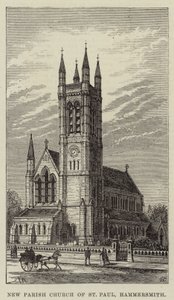 New Parish Church of St Paul, Hammersmith by Frank Watkins
