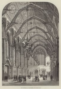 New Townhall at Manchester, the Great Hall by Frank Watkins