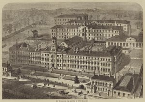 New Workhouse for Islington in Upper Holloway by Frank Watkins