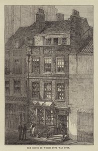 The House in Which Pope Was Born by Frank Watkins