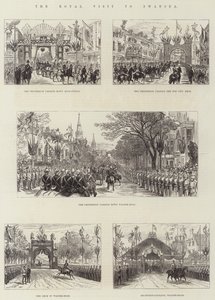 The Royal Visit to Swansea