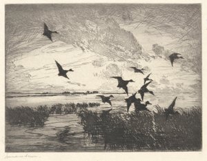 After Sunset by Frank Weston Benson