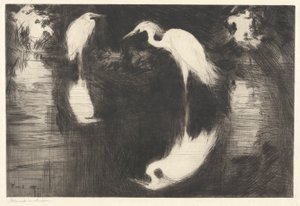 Dark Pool by Frank Weston Benson