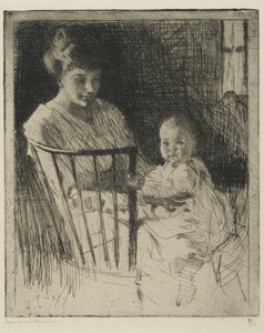 Mother and Child by Frank Weston Benson