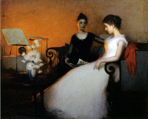 The Confidence by Frank Weston Benson