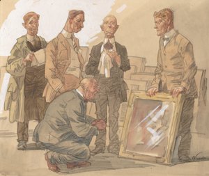 History of a Picture No. 1: Before the Jury