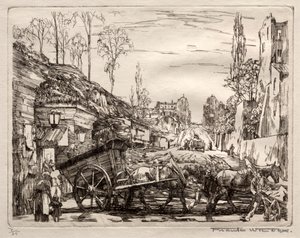 Paris Gate by Frank Wilcox