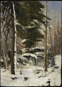 Edge of the Wood by Franklin Carmichael
