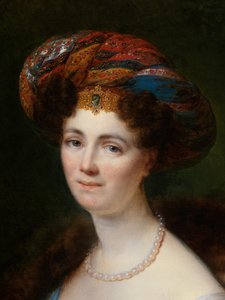 Portrait of Josephine Victoire Meslier-Duvey (detail)