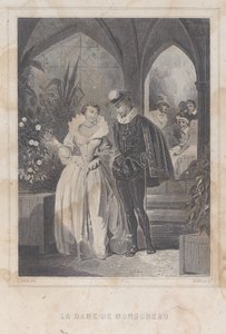 The Lady of Monsoreau by François Adolphe Bruneau Audibran