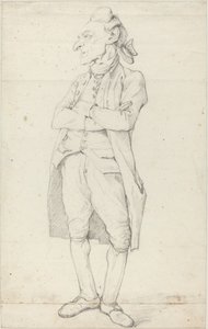 A Gentleman Standing with His Arms Crossed by François André Vincent