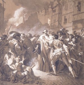 President Mole Returning from the Palais-Royal During the Fronde