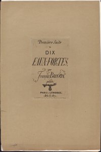First Suite of Ten Etchings by François Bonvin