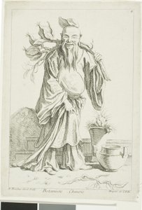 Chinese Botanist, from Recueil de diverses figures chinoise du cabinet de François Boucher by François Boucher