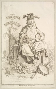 Chinese Musician, 1738-45 by François Boucher