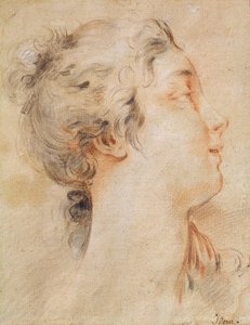 Head of a Woman Turned to the Right
