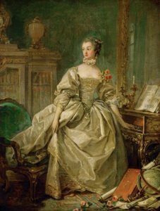 The Marquise de Pompadour by François Boucher