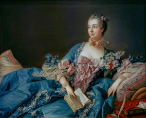 Madame de Pompadour by François Boucher