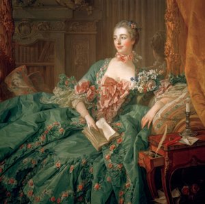 Madame de Pompadour by François Boucher