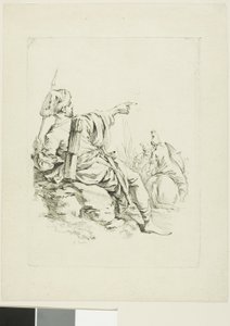 Oriental Warrior by François Boucher
