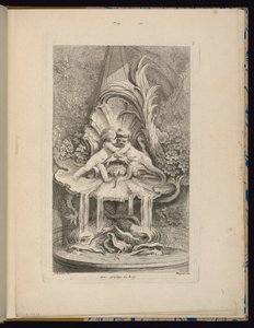 Plate 3, Collection of Fountains by François Boucher