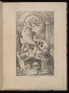Plate 6, Collection of Fountains by François Boucher