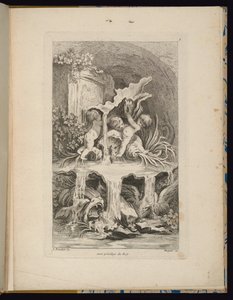 Plate 7, Collection of Fountains by François Boucher