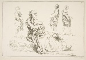 Sheet of Sketches, 1753