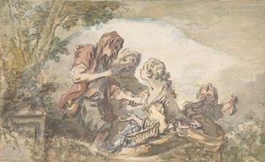 The Fortune Teller by François Boucher