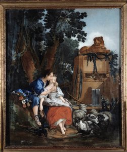 The Flute Lesson by François Boucher