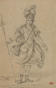 Tithonus. Costume Design for the Opera Titon et l