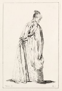Woman Standing by François Boucher