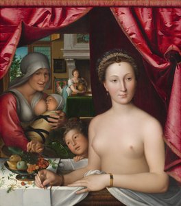 A Lady in Her Bath
