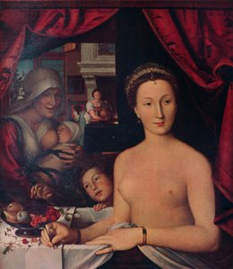 A Lady in Her Bath