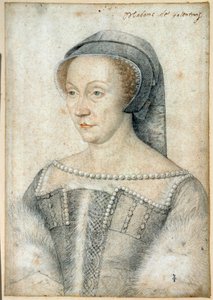 Portrait of Diane de Poitiers, Duchess of Valentinois by François Clouet