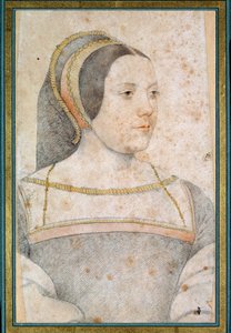 Portrait of Judith of Assigny, wife of Jean de Crequi, sire of Cannaples by François Clouet
