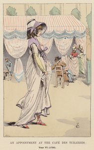 An Appointment at the Cafe des Tuileries, Year VI, 1798