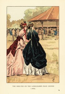 The Shelter on the Longchamps Race Course by François Courboin