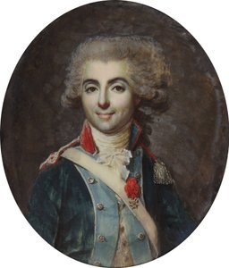 Portrait of Antoine Bertin, called the Chevalier Bertin by Francois Dumont