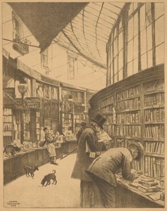 Bookstore Moens in the Galerie Bortier in Brussels