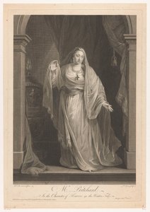 Portrait of Hannah Pritchard as Hermione in 