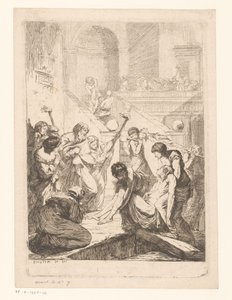 Burial of the Dead, Seven Works of Mercy by François Hutin