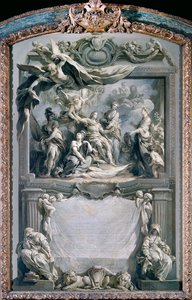 Louis XV Gives Peace to Europe by François Le Moyne