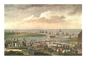 Embarkation of the English in Holland, 30 November 1799 by François Louis Couché