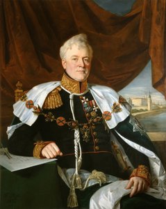 Portrait of Prince Dmitriy Vladimirovich Golitsyn by François Nicolas Riss