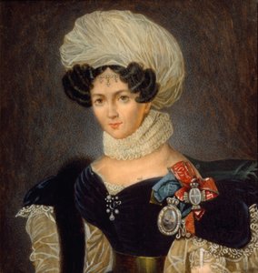 Portrait of Princess Tatyana Vasilyevna Golitsyna by François Nicolas Riss